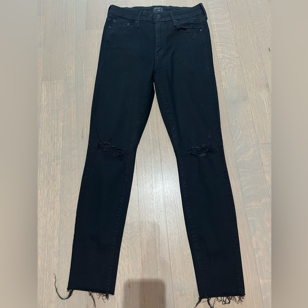 Mother Looker Ankle Fray: Guilty As Sin, Jeans 27 BNWT